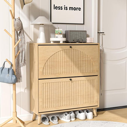 Fsbecl Shoe Storage Cabinet for Entryway - Image 9