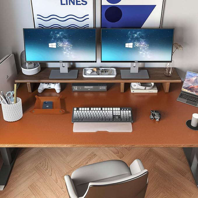 DAWNTREES Dual Sided Desk Mat, 47.2''x23.6'', Cork Desk Mat Protector, 120x60cm by PremiumDeskPadatDawnTrees