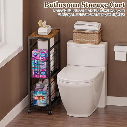 Hongtamoya 3 Tier Laundry Room Cart - Image 3