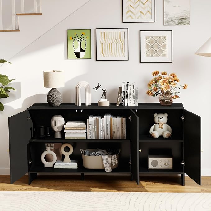 59" Sideboard Buffet Cabinet - Image 5