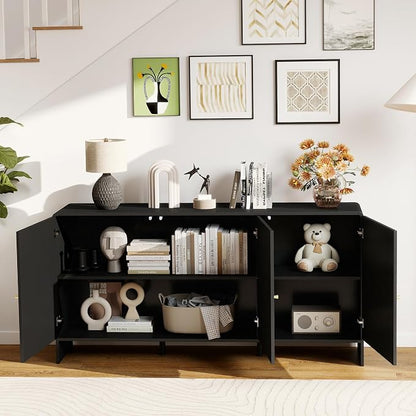 59" Sideboard Buffet Cabinet - Image 5