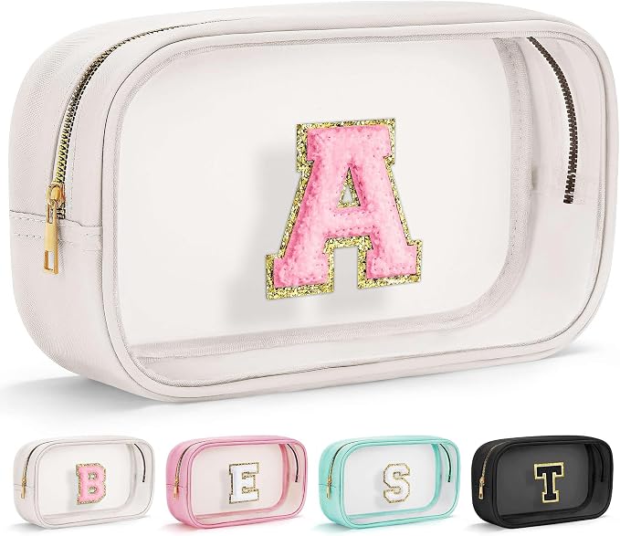 YOOLIFE Initial Make Up Bag Travel Toiletry Bag by YOOLIFE