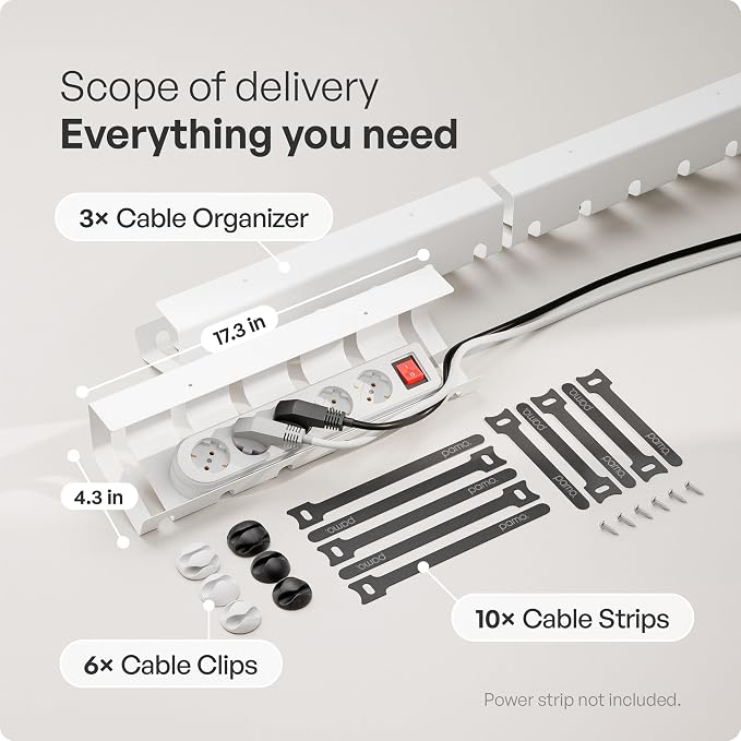 PAMO Cable Management Under Desk - Image 5