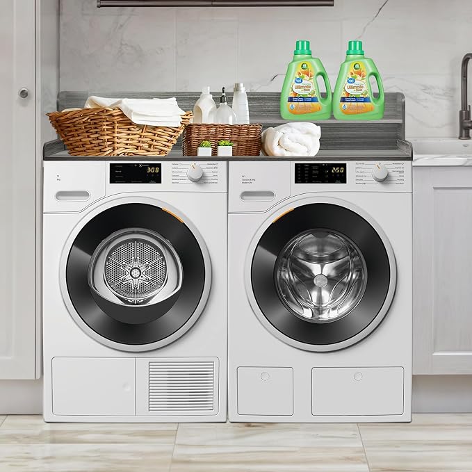 Royxen Laundry Countertop with 2-Tier Shelf Universal Fit, Washer and Dryer - Image 2