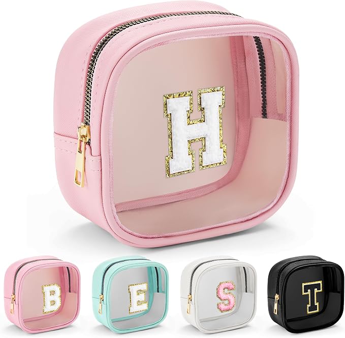 YOOLIFE Initial Make Up Bag Travel Toiletry Bag by YOOLIFE