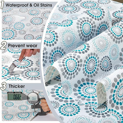 Drawer and Shelf Liner, Non-Slip Kitchen Cabinet Liners Non-Adhesive Thick - Image 6