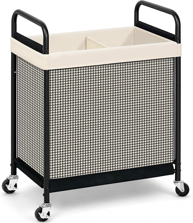 STORAGE MANIAC Rolling Laundry Hamper by STORAGEMANIAC