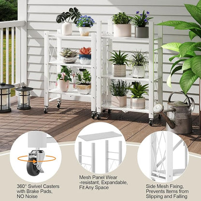 6-Tier Foldable Storage Shelves - Image 5
