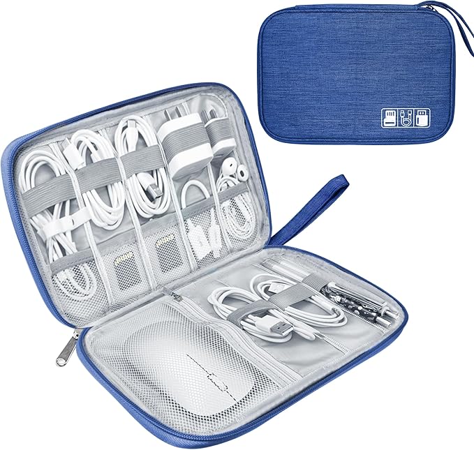 Lcsmaokin Electronics Travel Organizer, Portable Waterproof Electronic Travel by Lcsmaokin