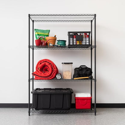 IRIS USA, Inc. 4-Tier Adjustable Heavy Duty Steel Storage Rack - Image 13