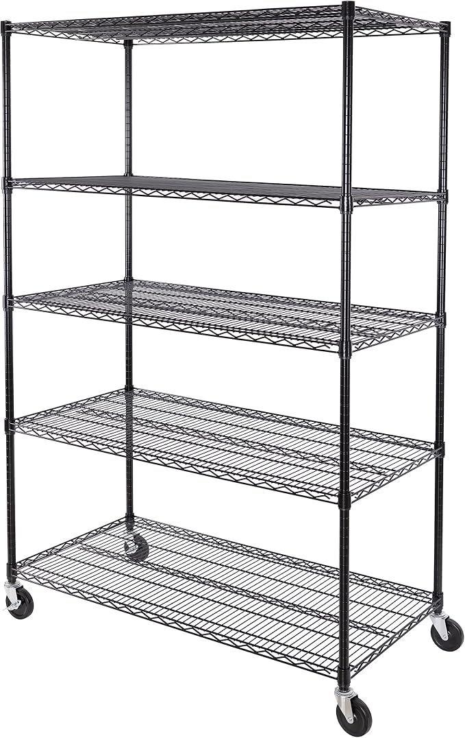 Seville Classics UltraDurable Heavy Duty NSF Solid Steel Wire Rack Storage Unit by SevilleClassics