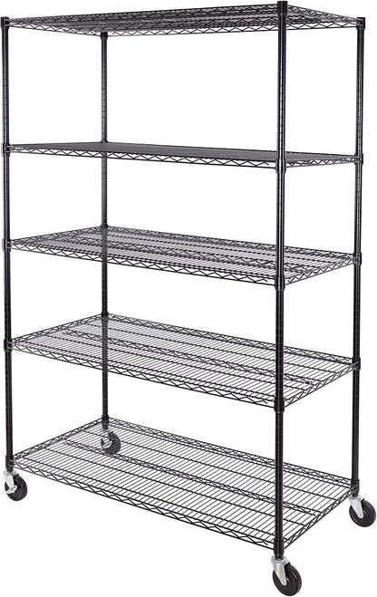 Seville Classics UltraDurable Heavy Duty NSF Solid Steel Wire Rack Storage Unit by SevilleClassics