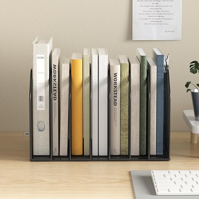 Metal 7-Section File Folder Organizer - Image 6