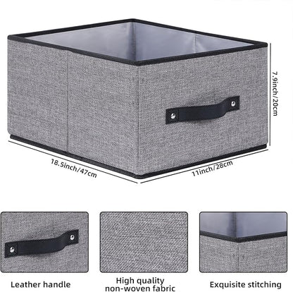Fabric Storage Boxes, Foldable Storage Baskets - Image 5