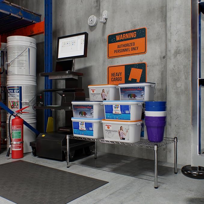21" Deep x 42" Wide x 14" Height Wire Shelving Kit | 1-Tier | NSF Commercial - Image 2
