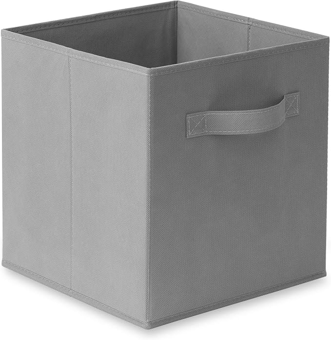 Casafield Set of 6 Collapsible Fabric Cube Storage Bins, Cubby Organizers & More - Image 2