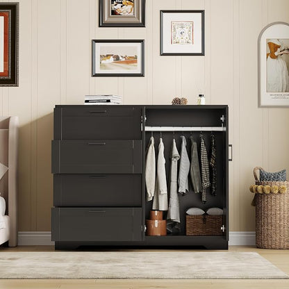 GarveeHome Multifunctional Wooden Dresser - Image 3