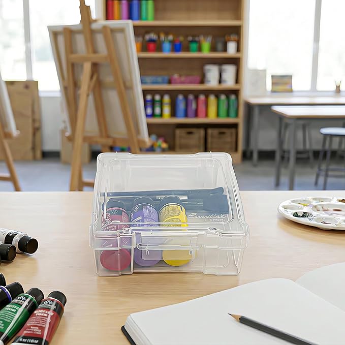ArtBin 6953AB ClearView 6" x 6" Box Art & Craft Organizer, Plastic Storage Case - Image 6