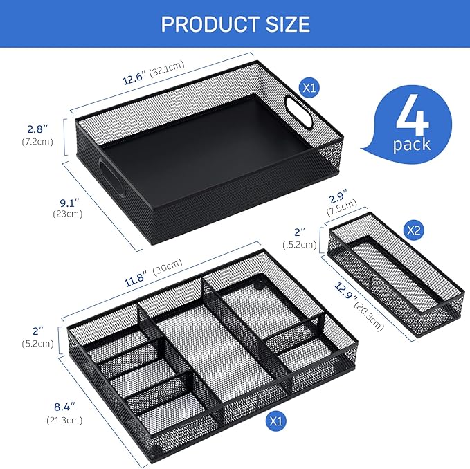 Neudeco Desk Drawer Organizer - Image 2