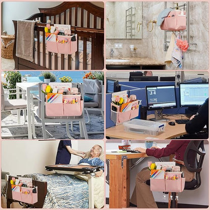 Bedside Storage Organizer 5 Pockets - Image 5