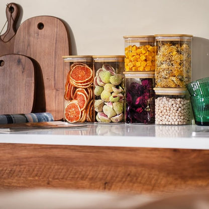 D2scrma Airtight Glass Square Storage Containers - Image 7