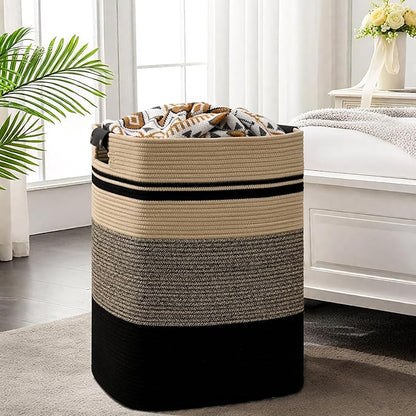 Laundry Hamper, 85L Tall Laundry Basket - Image 2