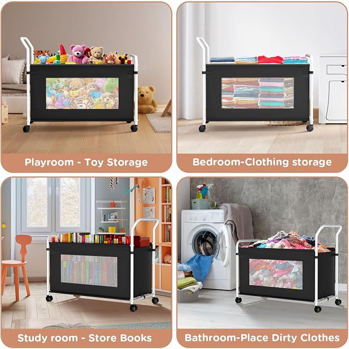 KEEGH Extra Large Toy Box for Kids - Image 8