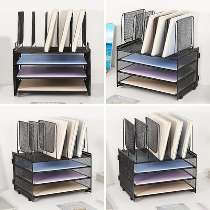 Desk Organizers and Accessories, 3-Tier Paper Organizer - Image 5