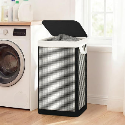 STO STO Laundry Hamper with Lid, 90L Large 1 Section Laundry Sorter, Laundry - Image 2