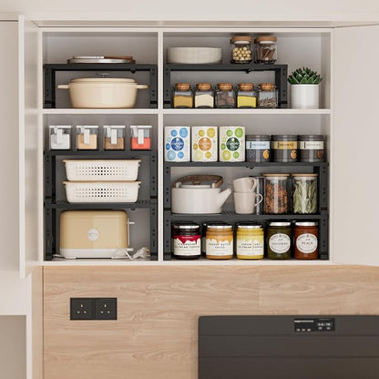 Heavy-Duty Adjustable Metal Shelf Organizer - Image 4