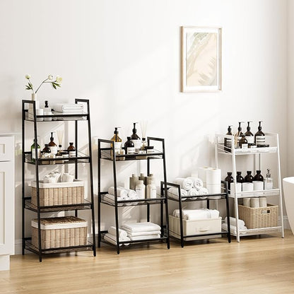 Masupu 4 Tier Bathroom Shelf, Bathroom Organizer and Storage - Image 4