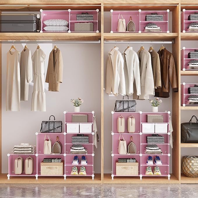 AWTATOS 6 Cube Closet Organizer Storage Shelves - Image 5