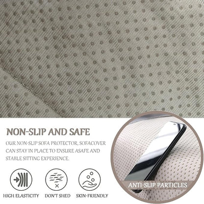 Armrest Cover, Recliner Chair Protector, Furniture Protector Slip, Side Storage - Image 6
