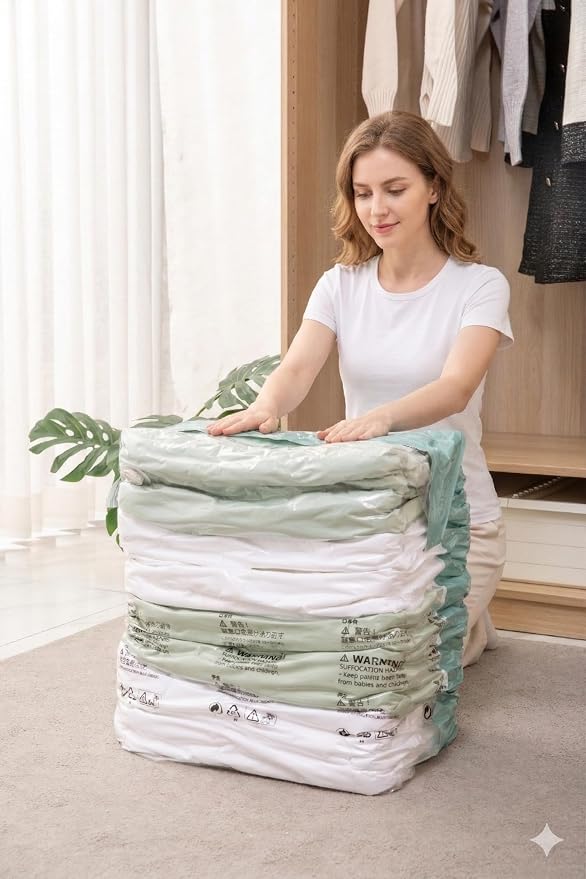 Vacuum Storage Bags for Clothing - Image 4