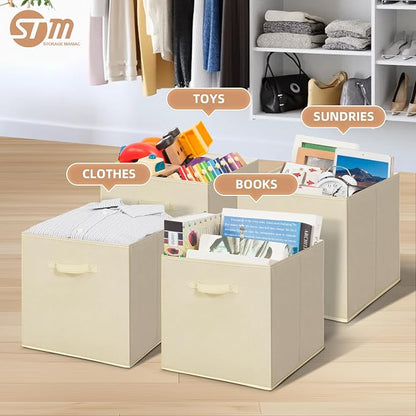STORAGE MANIAC Storage Cubes, 13 Inch Collapsible Storage Bins - Image 2