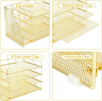 OPNICE 4-Tier Paper Organizer - Image 4