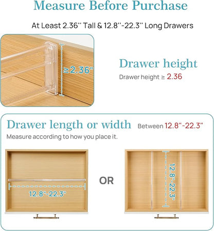 Vtopmart 2.36” Drawer Dividers - Image 3