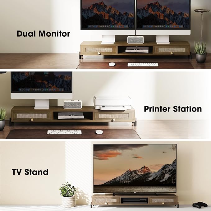 Fenge Dual Monitor Stand for Desk - Image 6