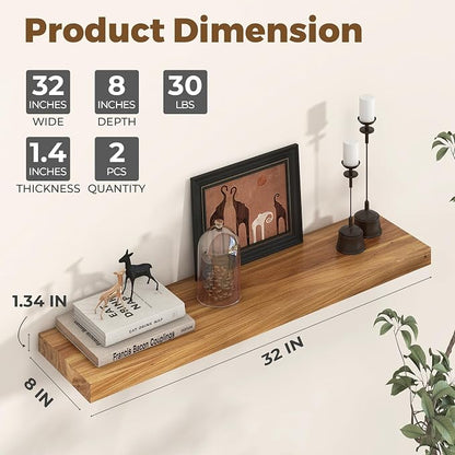 Axeman Floating Shelves for Wall - Image 3