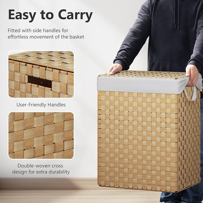 Foldable Laundry Hamper Basket - Image 3