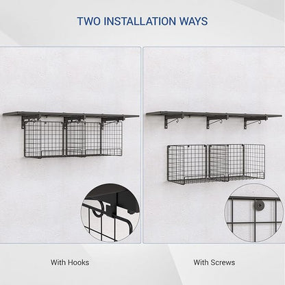 1x4ft Heavy Duty Garage Wall Shelving - Image 7