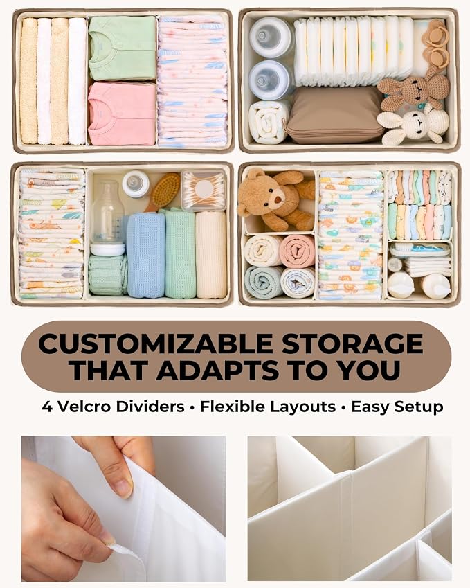 Baby Diaper Caddy Organizer - Image 3