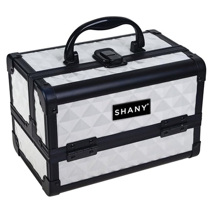 SHANY Chic Makeup Train Case Cosmetic Box Portable Makeup Case Cosmetics Beauty - Image 4