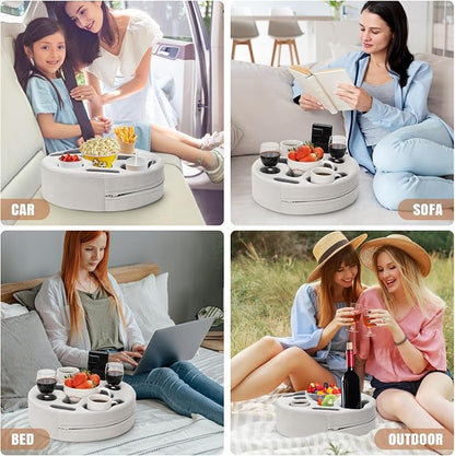 Couch Cup Holder-Sofa Cup Holder Pillow | Couch Caddy Buddy | Drinks Cupholder - Image 7