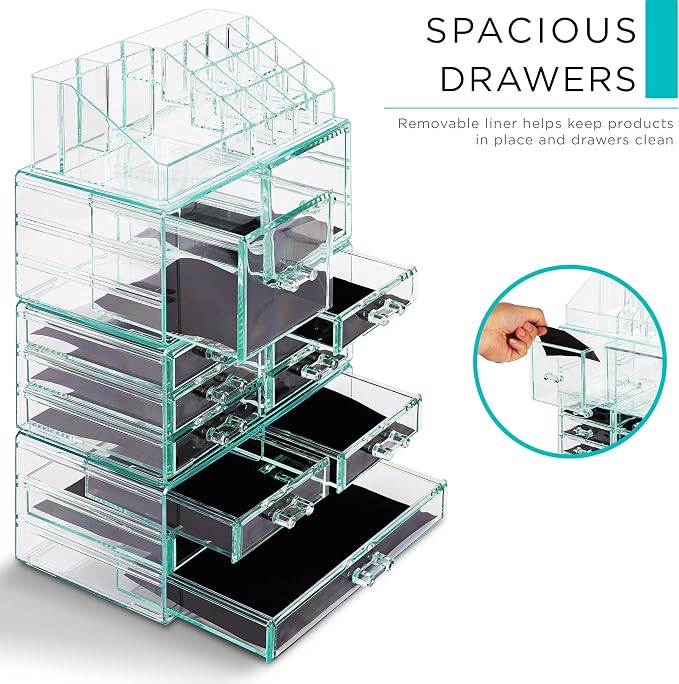 Sorbus Large Makeup Organizer - Image 5