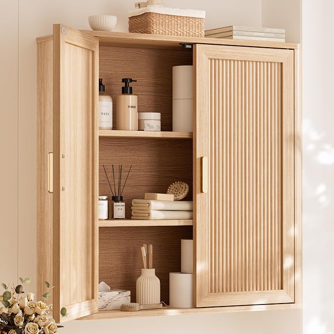 INNOD Bathroom Storage Cabinet, Over the Toilet Storage Cabinet, Medicine by INNODToddlerTower