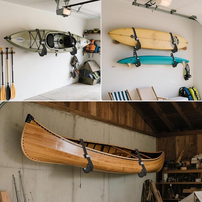Kayak Wall Mount, Heavy Duty Kayak Wall Hangers - Image 7