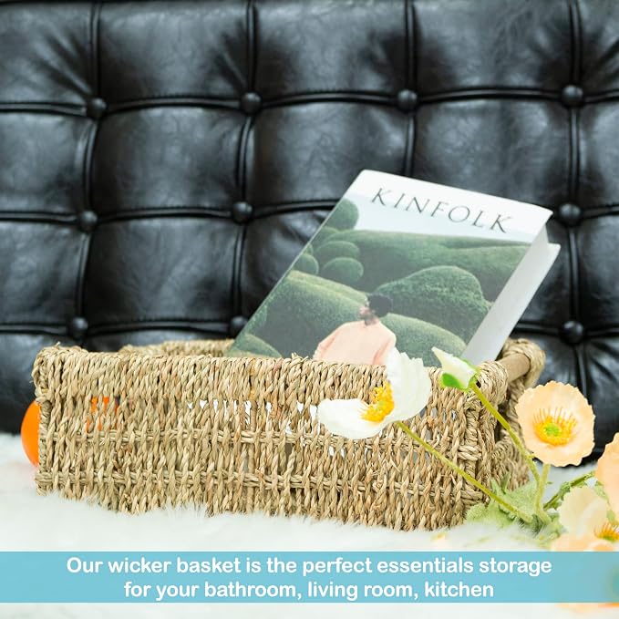 Natural Seagrass Storage Basket - Image 6