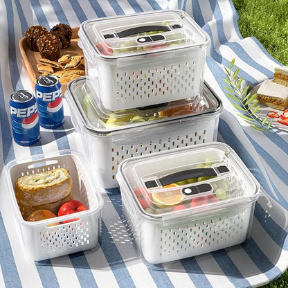 4 Pack Large Fruit Storage Containers by Ronanemon