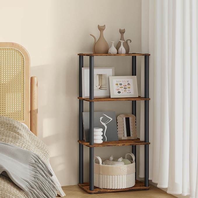 VASAGLE Superfast Toolless Assembly, 4-Tier Shelf by Unknown